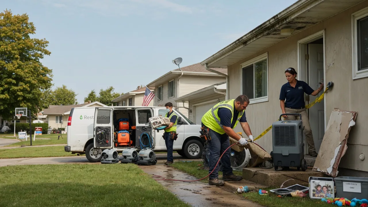 Water Damage Restoration in Lawton, MI near me